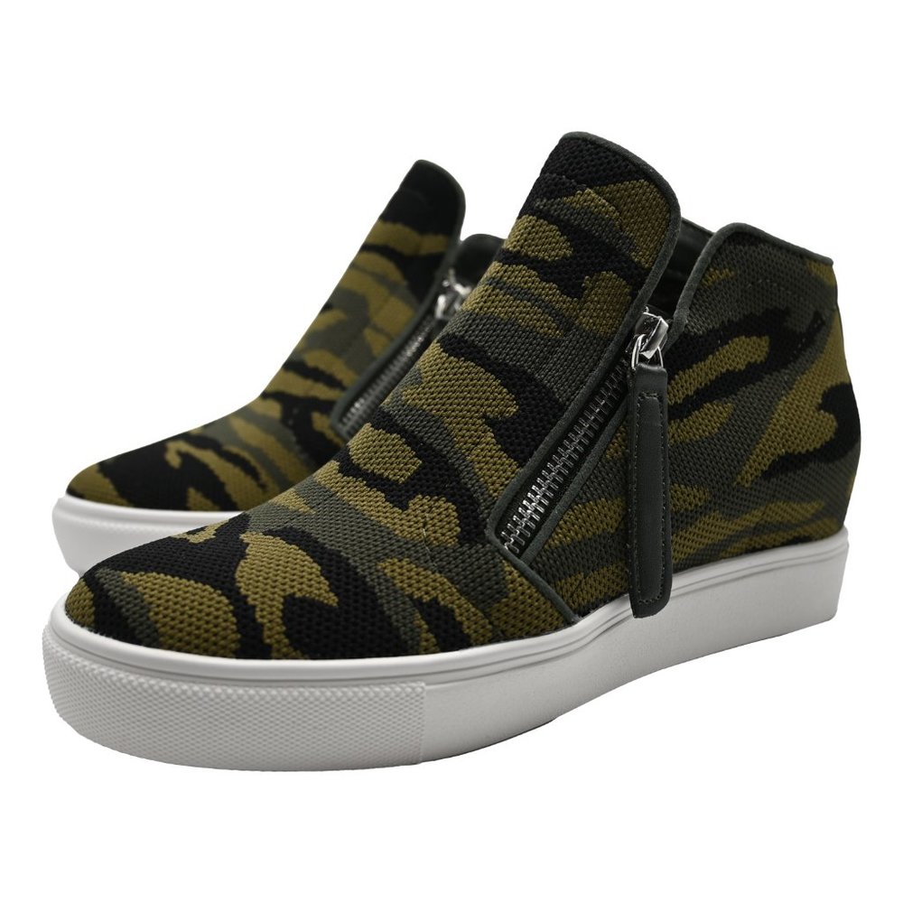 Steve Madden Hidden Wedge High Top Sneakers